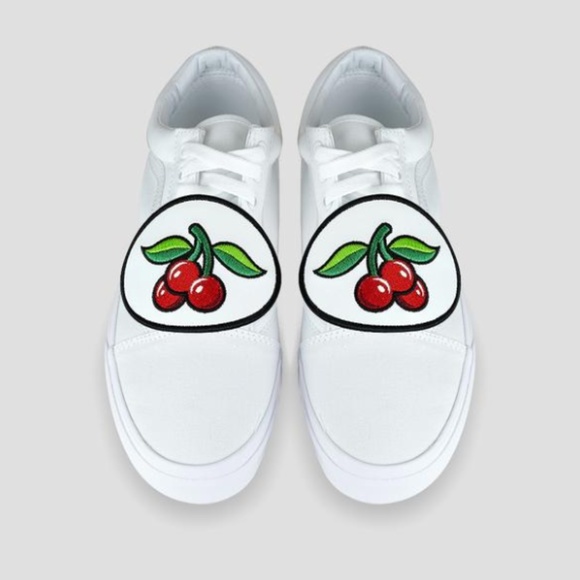 PopPatches Accessories - CHERRY BOMB Clip-On Shoe Accessory